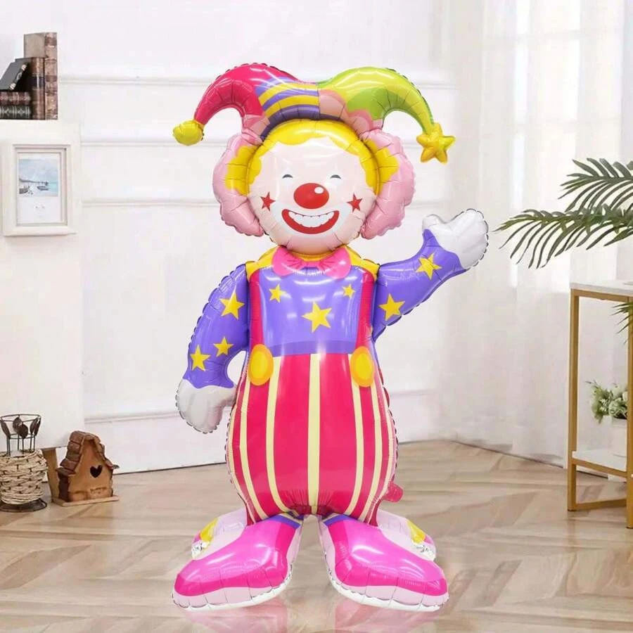 בלון ליצן ענק מאלומיניום