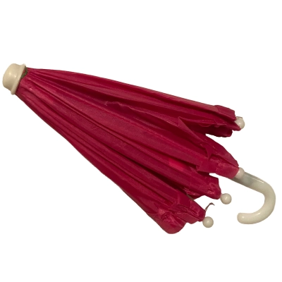 מטרייה קטנה לפעילות בגנים בצבע ורוד פוקסיה