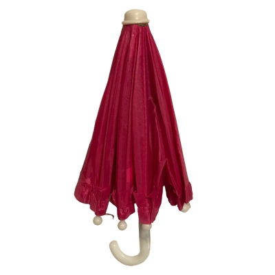 מטרייה קטנה לפעילות בגנים בצבע ורוד פוקסיה