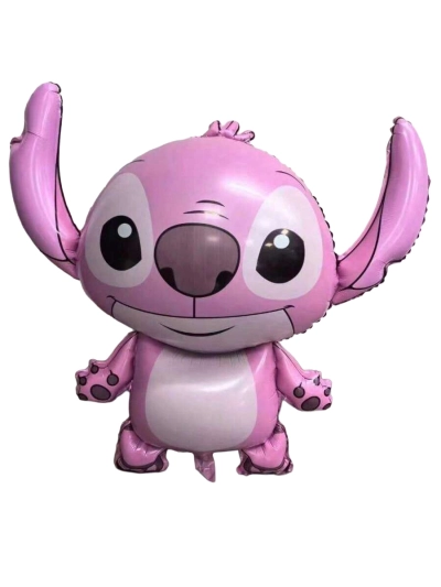 בלון סטיץ ענק בצבע ורוד