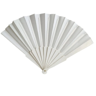 מניפה זוהרת למסיבות ואירועים בצבע לבן