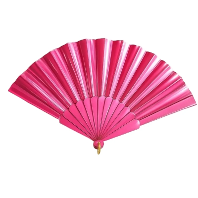 מניפה זוהרת למסיבות ואירועים בצבע ורוד