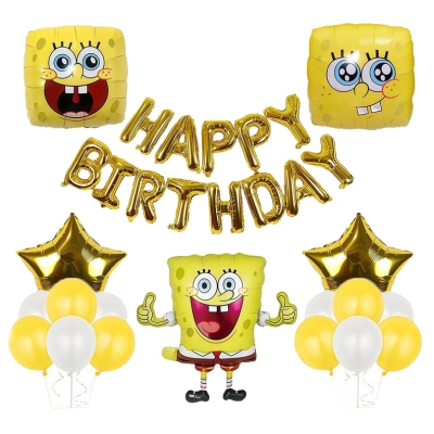 בלון בובספוג סט 30 יחידות