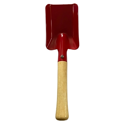 כלי גינון לילדים סט 3 חלקים ממתכת ועץ: את חפירה, כף ומגרפה