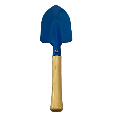 כלי גינון לילדים סט 3 חלקים ממתכת ועץ: את חפירה, כף ומגרפה