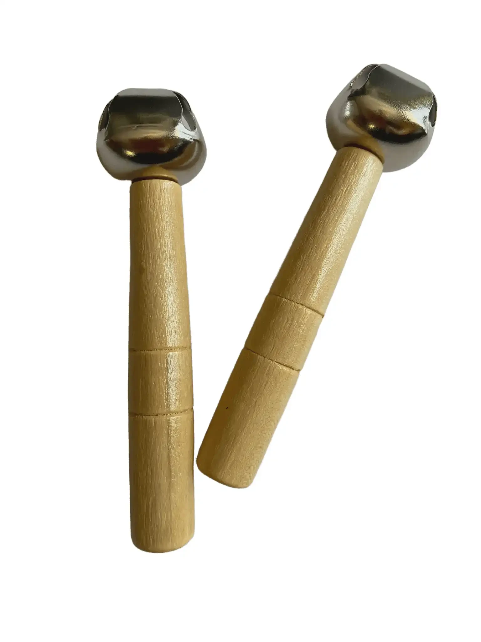 פעמון על ידית מעץ לנגינה