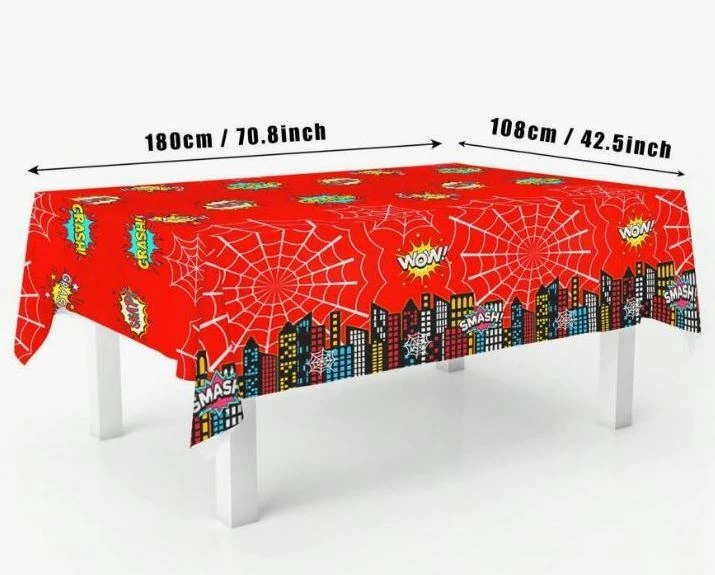 מפת ספיידרמן ליום הולדת בגודל 108x180 ס