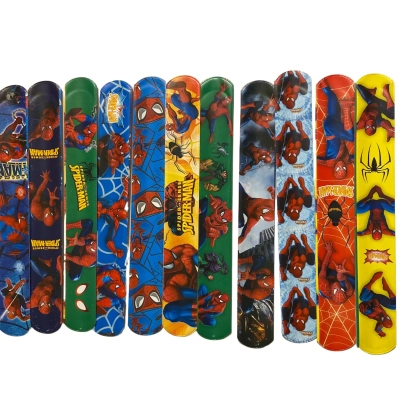 צמידי מתכת ספיידרמן באורך 23 ס