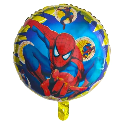 בלון ספיידרמן עגול 45 ס