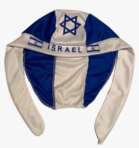בנדנה כחול לבן ליום העצמאות ומסיבות