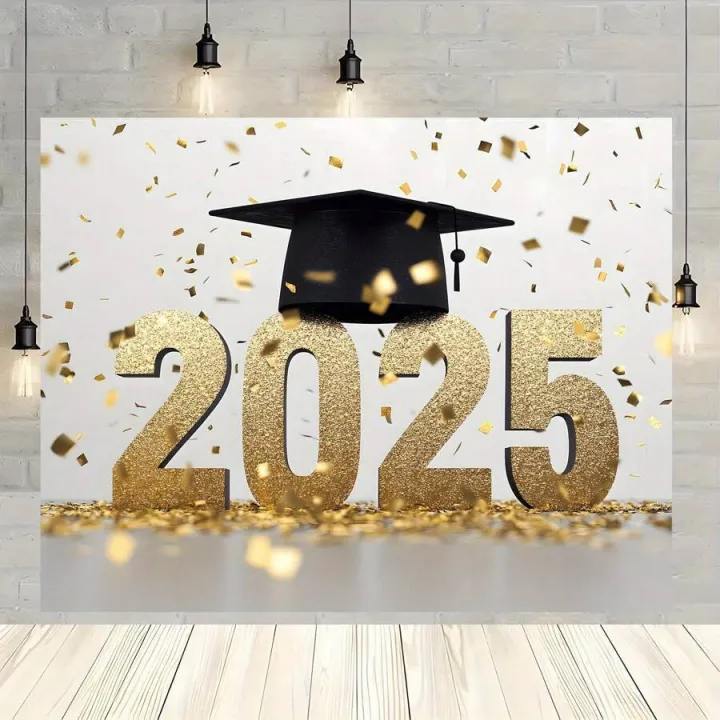 תפאורה 2025 לסוף שנה הדפס על בד